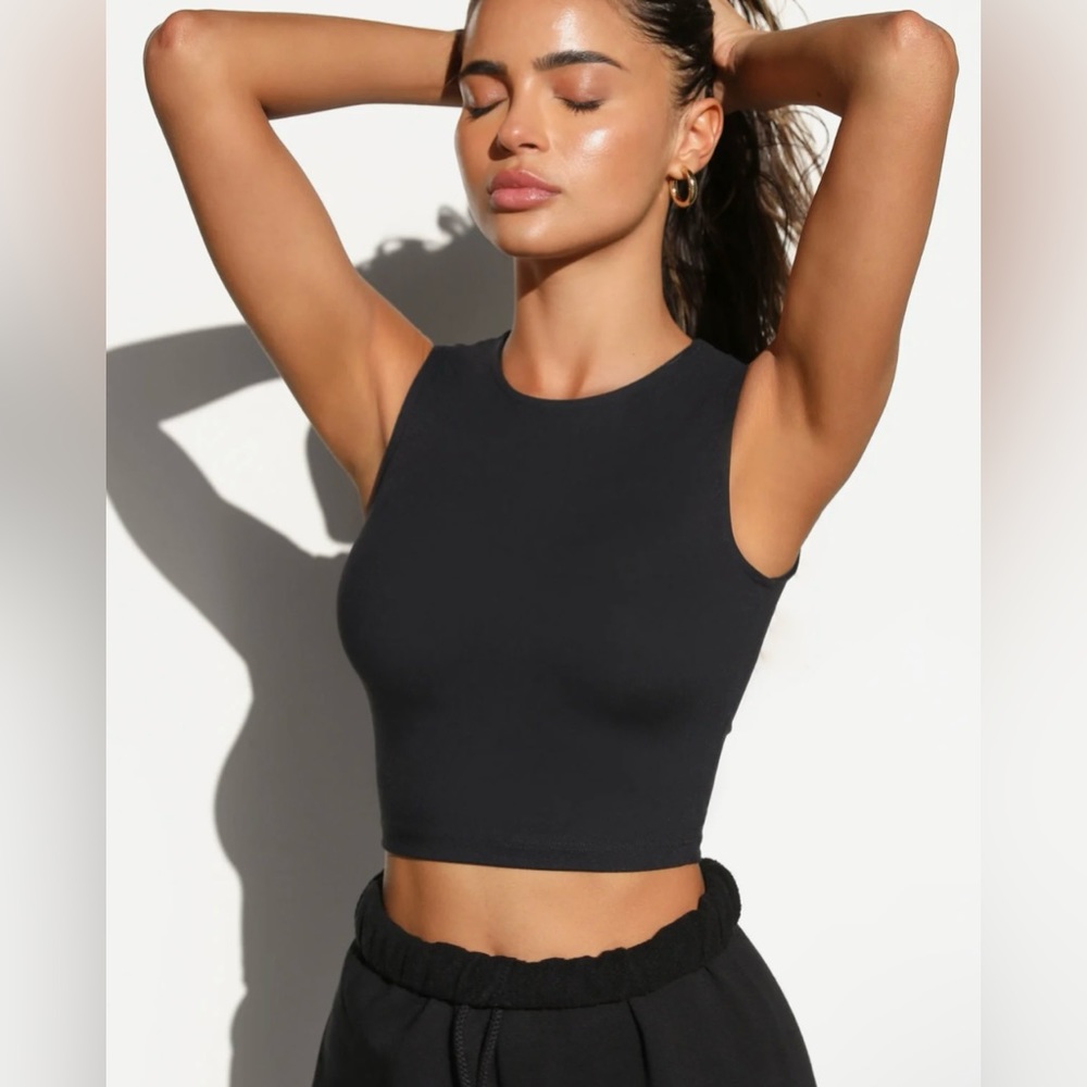 Joah Brown Second Skin Tank Sueded Onix in Size XS/S
